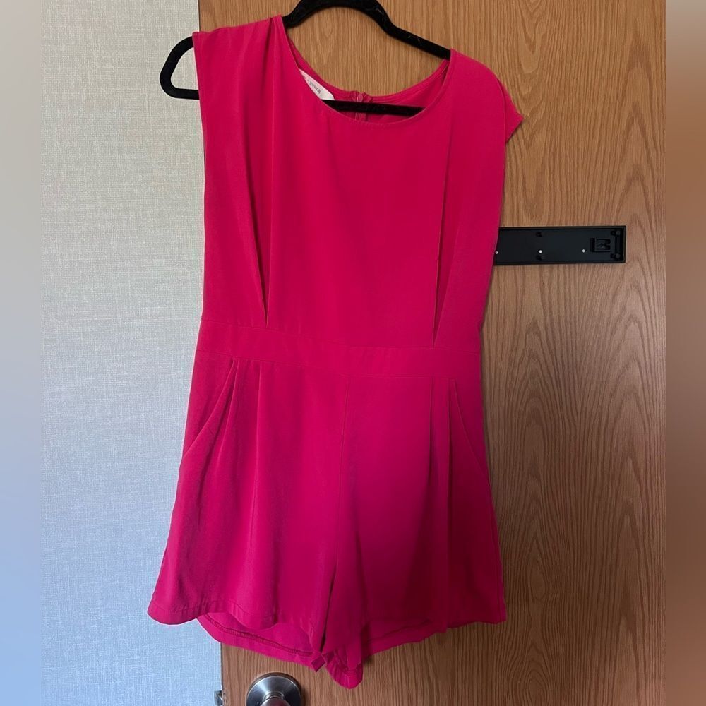 BISHOP + YOUNG PINK ROMPER